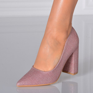 Pantofi Cu Toc Dama Herta Roz- Need 4 Shoes