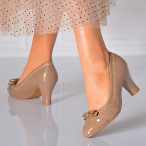 Pantofi Cu Toc Dama Malta Kaki- Need 4 Shoes