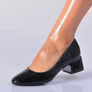 Pantofi Cu Toc Dama Malvina Negri- Need 4 Shoes