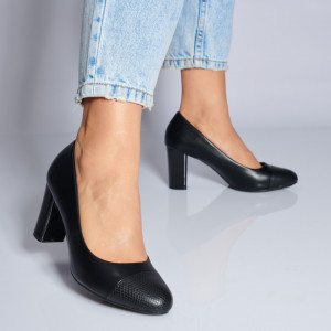 Pantofi Cu Toc Dama Maura Negri- Need 4 Shoes
