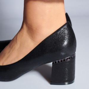 Pantofi Cu Toc Dama Nora Negri- Need 4 Shoes
