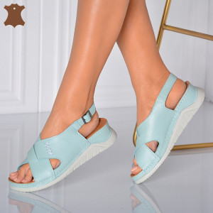 Sandale Dama Piele Naturala Alida Vernil- Need 4 Shoes