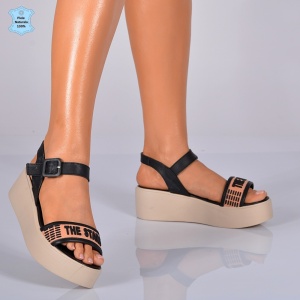Sandale Dama Piele Naturala Poppy Somon- Need 4 Shoes