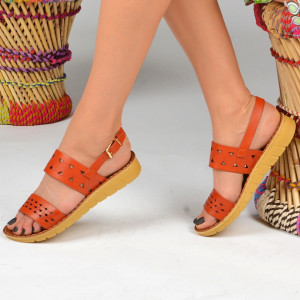Sandale dama Fia Orange - Need 4 Shoes