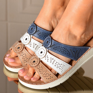 Papuci dama Alda 2 Bej- Need 4 Shoes
