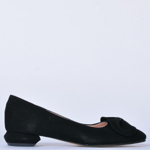 Pantofi Cu Toc Piele Naturala Alissa 2 Negri- Need 4 Shoes