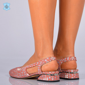 Pantofi Cu Toc Piele Naturala Giulia 2 Rosii- Need 4 Shoes