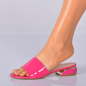 Papuci Cu Toc Paloma Fuchsia- Need 4 Shoes