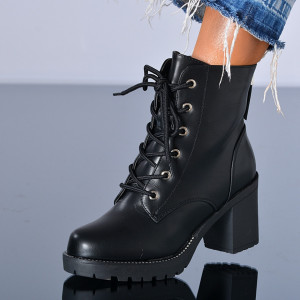 Botine Georgina 2 Negre - Need 4 Shoes