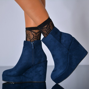 Botine Moira Navy-Need 4 Shoes