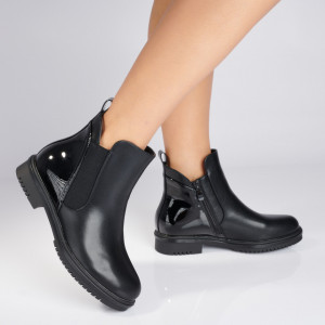 Ghete Dama Casual Gino Negre-Need 4 Shoes