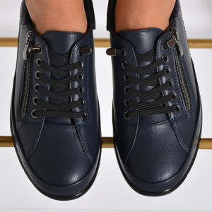 Pantofi Casual Dama Alvina Navy- Need 4 Shoes