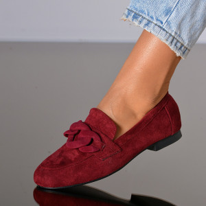 Pantofi Casual Dama Ilias Bordo- Need 4 Shoes
