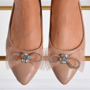Pantofi Casual Dama Adeline Nude- Need 4 Shoes