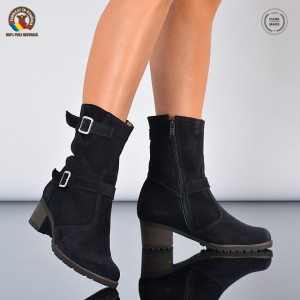 Cizme Dama Piele Naturala Naty 3 Negre - Need 4 Shoes