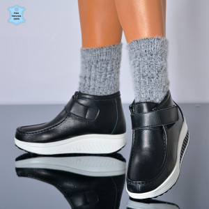 Ghete dama Piele Naturala Zena Negre - Need 4 Shoes