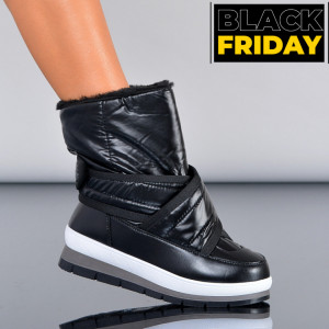 Cizme Dama Imblanite Alev Negre - Need 4 Shoes