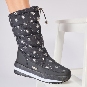 Cizme Dama Imblanite Alpin 12  Negre - Need 4 Shoes