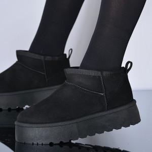 Cizme Dama Imblanite Aryna Negre - Need 4 Shoes