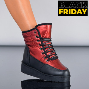 Cizme Dama Imblanite Bertina Bordo- Need 4 Shoes