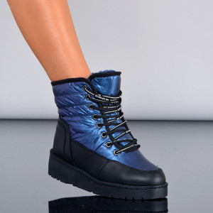 Cizme Dama Imblanite Bertina Navy- Need 4 Shoes