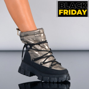 Cizme Dama Imblanite Moon Aurii- Need 4 Shoes