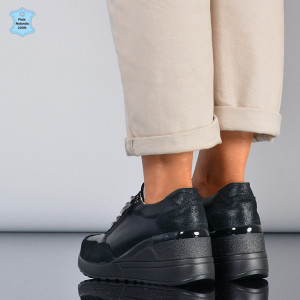 Adidasi Dama Piele Naturala Anaida Negri - Need 4 Shoes