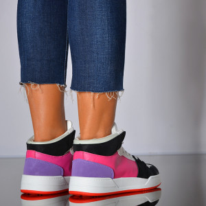 Adidasi Dama Judy Alb/Mov- Need 4 Shoes