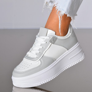 Adidasi Dama Kylie Alb/Gri- Need 4 Shoes