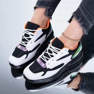 Adidasi Dama Paula Negru/Alb-Need 4 Shoes
