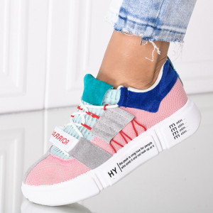 Adidasi Dama Vero Alb/Roz-Need 4 Shoes