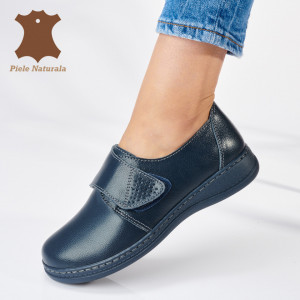 Pantofi Dama Piele Naturala Mirna Navy- Need 4 Shoes