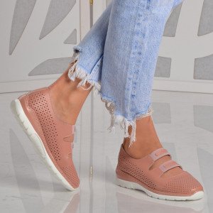 Pantofi Dama Piele Naturala Rimini Roz - Need 4 Shoes