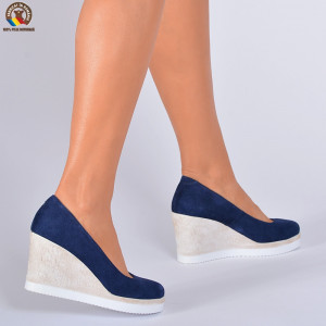 Pantofi Dama Piele Naturala Zelyna 2 Navy