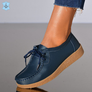 Pantofi Dama Piele Naturala Zora 3 Navy- Need 4 Shoes