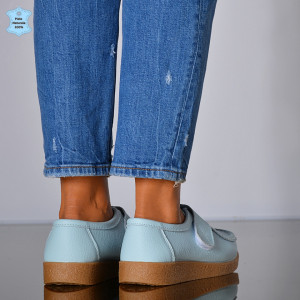 Pantofi Dama Piele Naturala Zora 4 Albastri- Need 4 Shoes