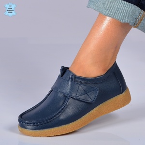 Pantofi Dama Piele Naturala Zora 5 Navy- Need 4 Shoes