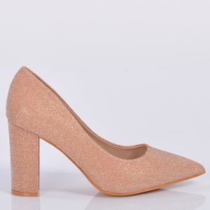Pantofi Cu Toc Dama Catinca Roze