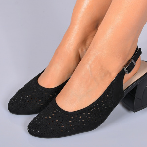 Pantofi Cu Toc Dama Despina 2 Negri- Need 4 Shoes