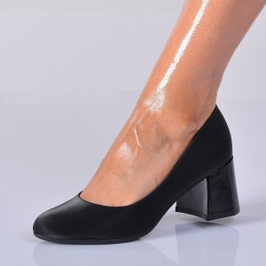 Pantofi Cu Toc Dama Gioselina Negri- Need 4 Shoes