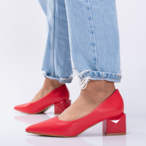 Pantofi Cu Toc Dama Hart Rosii- Need 4 Shoes