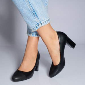 Pantofi Cu Toc Dama Maura Negri- Need 4 Shoes