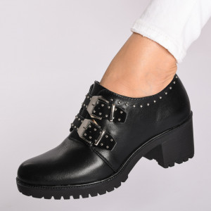 Pantofi Cu Toc Dama Santos Negri-Need 4 Shoes
