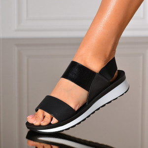 Sandale Dama Doja Negre - Need 4 Shoes