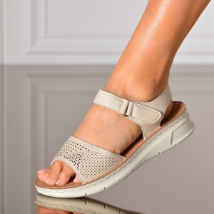 Sandale Dama Orina Bej- Need 4 Shoes