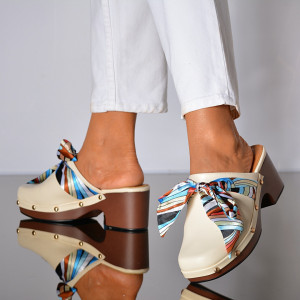 Papuci Dama Anatolia Bej- Need 4 Shoes