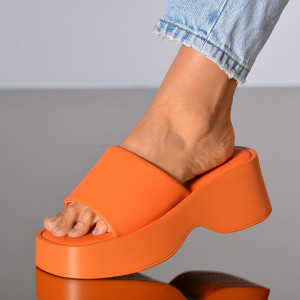 Papuci dama Arely Orange- Need 4 Shoes