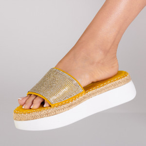 Papuci Dama Ianis Galbeni- Need 4 Shoes