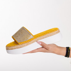 Papuci Dama Ianis Galbeni- Need 4 Shoes
