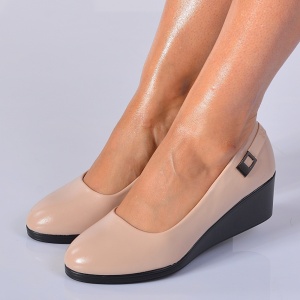 Pantofi Cu Platforma Hara Nude- Need 4 Shoes